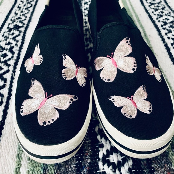 Keds X Kate Spade butterfly 🦋 slip on shoes - Picture 4 of 7